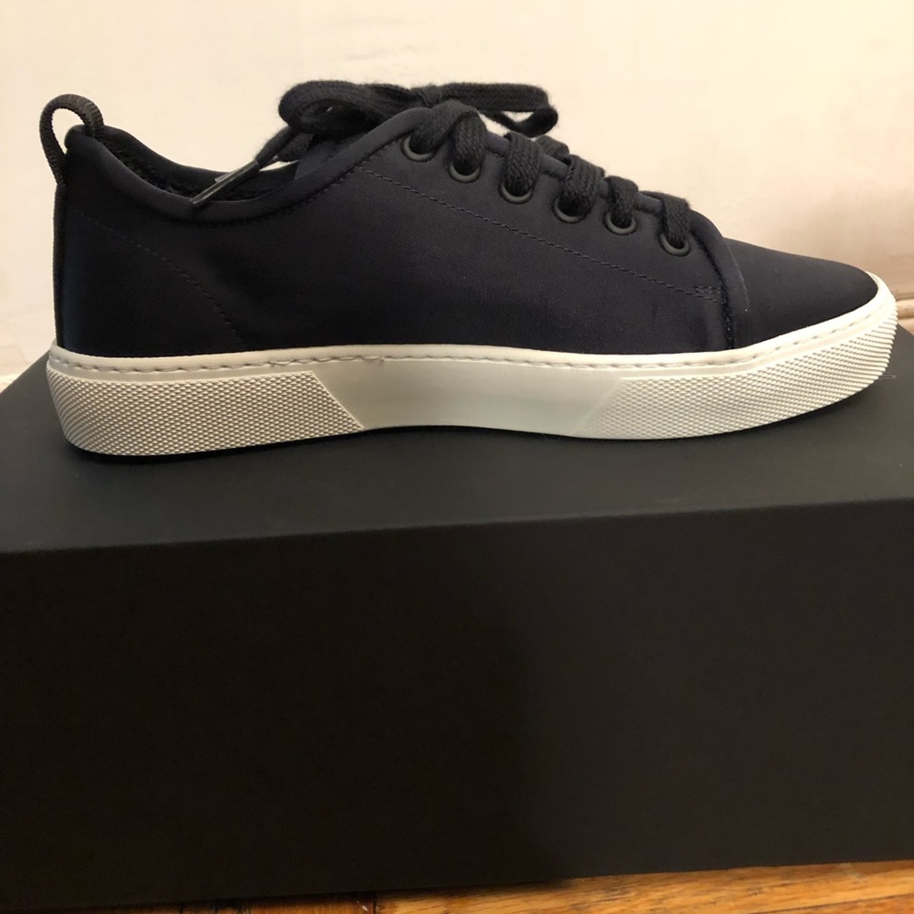 NWB James Perse Carbon Low Navy Nylon sneakers - Picture 4 of 8